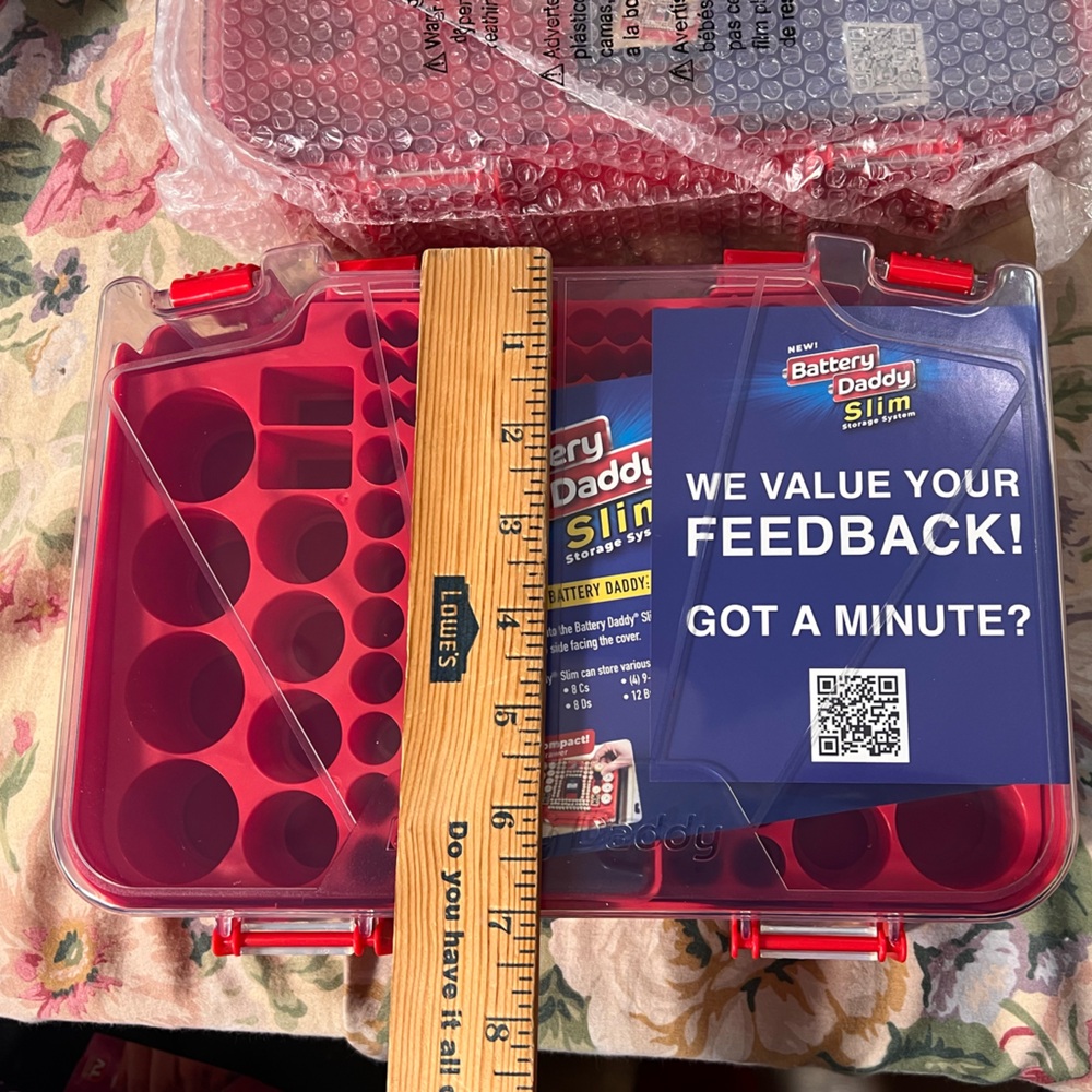 Slim Storage System - Red - Picture 5 of 12